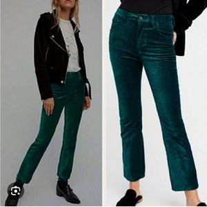 Free People Velvet Pants